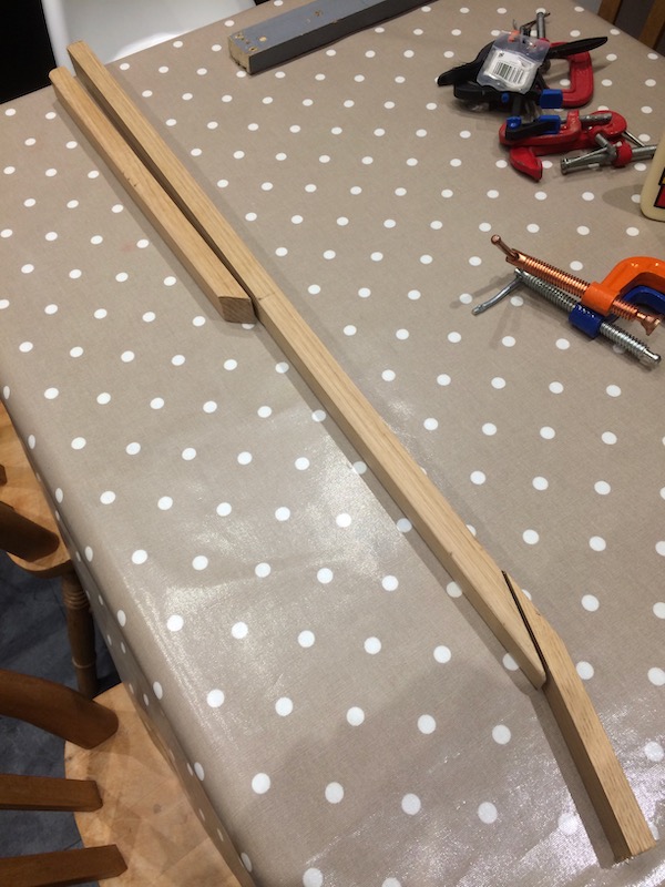 Ready for gluing.