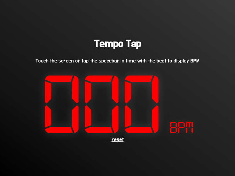Tempo Tap